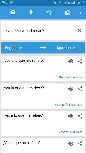 Translate Box - multiple translators in one app Screenshot 0