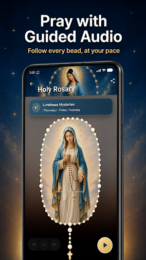 Holy Rosary with Audio Screenshot 0