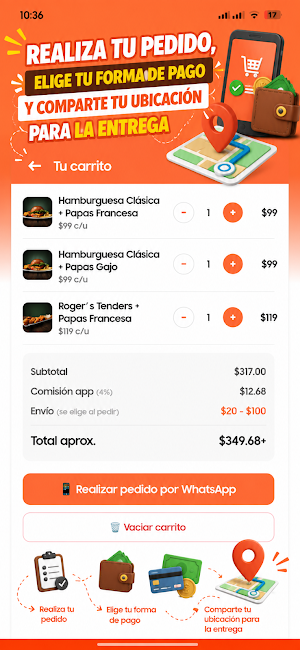 Cuacnofood Screenshot 3