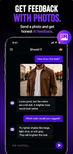 Should I? – AI Decision Maker Screenshot 0