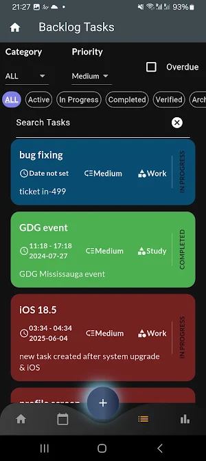 Commutask Screenshot 2