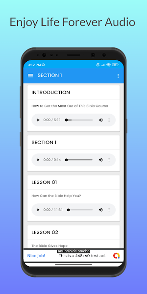 Enjoy Life Forever Book AUDIO Screenshot 0
