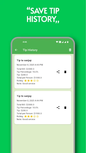 Tip Smart-Tip Calculator Screenshot 1