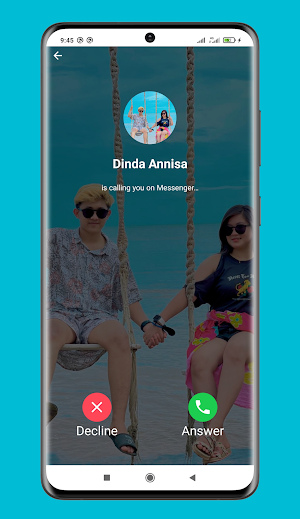 Video Call Dinda Annisa Screenshot 3
