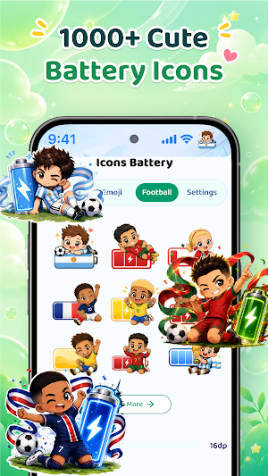 Emoji Battery: Icons & Pets Screenshot 1