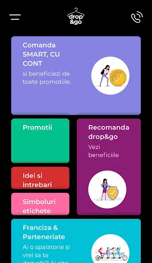 drop & go 1st laundry app Screenshot 0