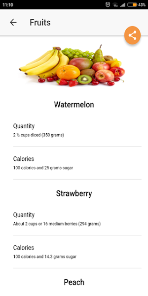 Daily 500 Calorie Intake Screenshot 3