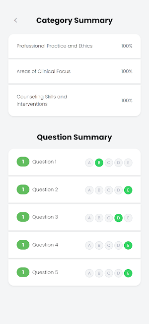 NCE Exam Screenshot 2