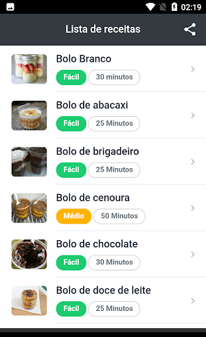 Bolo no potinho Screenshot 0