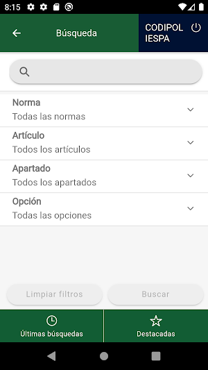 CODIPOL IESPA Screenshot 1