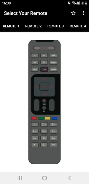 Airtel Remote Control Screenshot 2