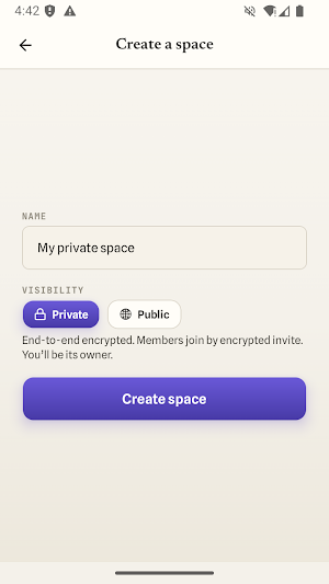 OctoVault: Encrypted Knowledge Screenshot 2