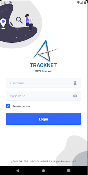 Tracknet GPS Screenshot 0
