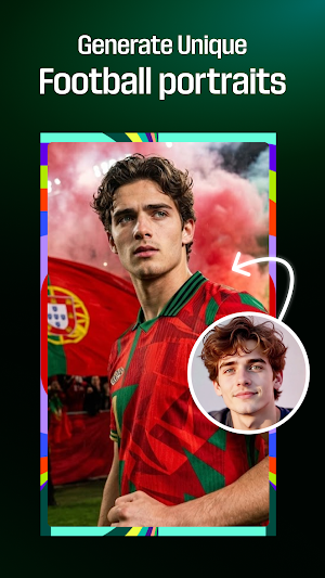 Football Sticker 26 - Photo AI Screenshot 1