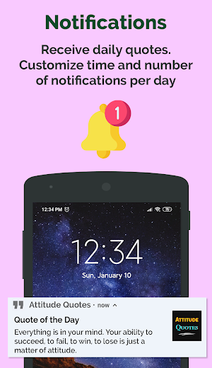 Attitude Quotes and Status Screenshot 3