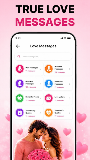 Love Messages & WAStickers Screenshot 2