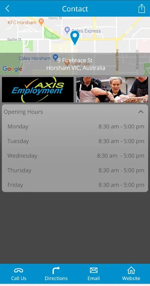AXIS Employment Screenshot 1