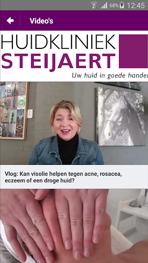 Huidkliniek Steijaert Screenshot 1