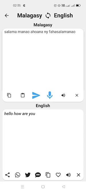 Malagasy To English Translator Screenshot 1