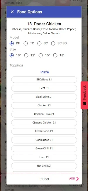 Golden Pizza Neasden Screenshot 2