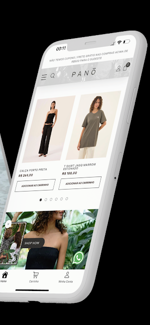 PANŌ - Online Store Screenshot 1
