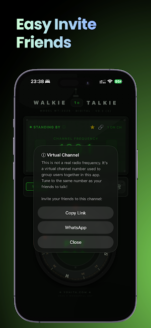Yohita Walkie-Talkie & Safety Screenshot 2