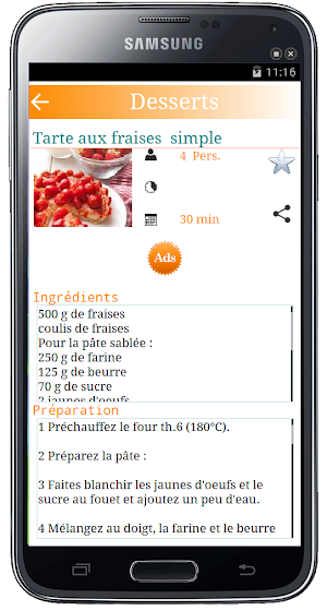 Cuisine Facile Screenshot 3