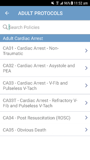 San Mateo EMS Screenshot 1