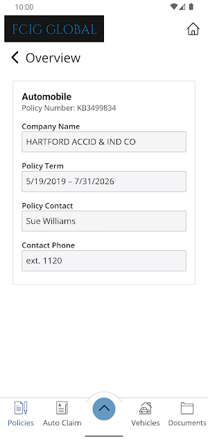 First Casualty Insurance Screenshot 3