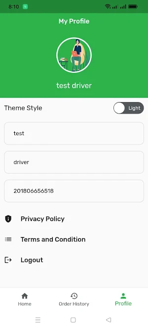 ASFoodcorp Delivery Screenshot 2