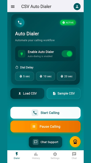 CSV Auto Dailer Screenshot 2