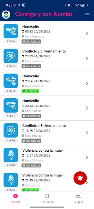 Alerta Contigo Screenshot 3