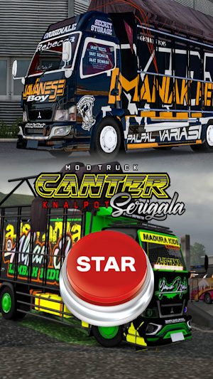 Mod Truck Canter Knalpot Serigala Screenshot 0