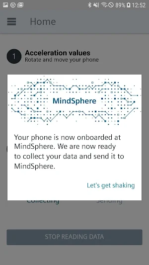 MindSphere Mobile Connect Screenshot 1