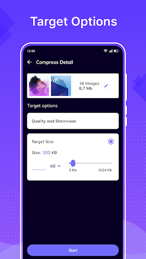 Photo Compressor - Downsize Screenshot 3
