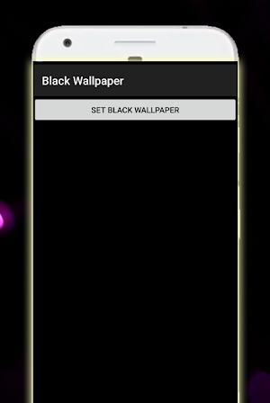 Black Wallpaper Screenshot 1