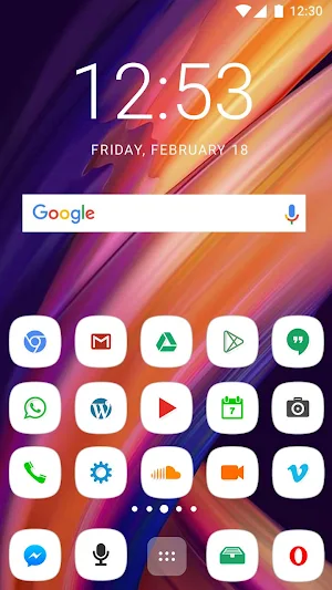 Theme of Infinix Note 40 5G Screenshot 1