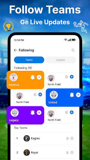 Live Football Match Score Screenshot 2
