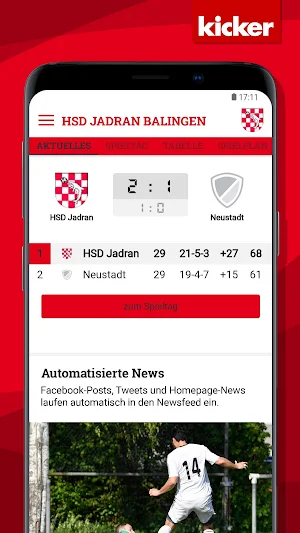 HSD Jadran Screenshot 2