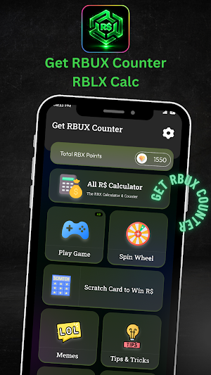 Get RBUX Counter & RBLX Calc. Screenshot 0
