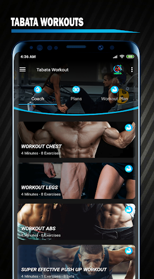 Hiit Interval Training Tabata Screenshot 0