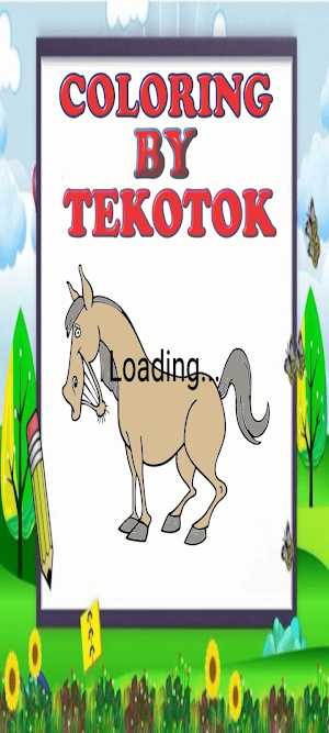 Horse Coloring Screenshot 0