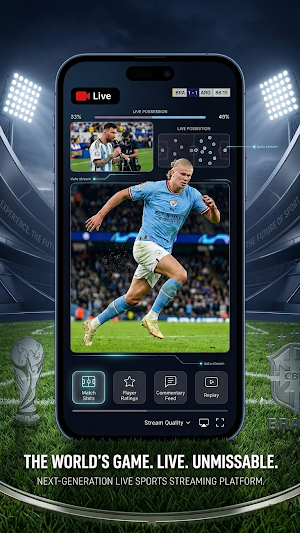 CRICFy TV: Live Football Score Screenshot 2