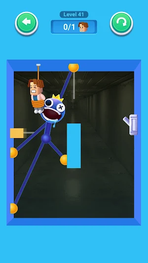 Rainbow Stretch - Blue Monster Screenshot 1
