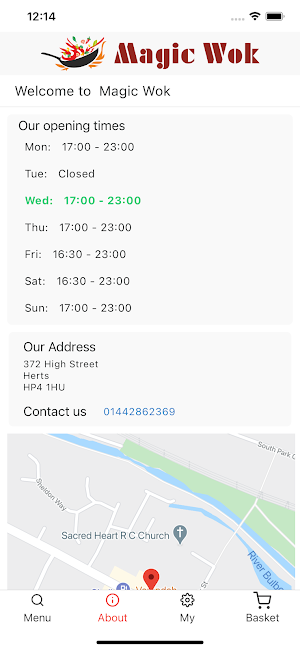 Magic Wok Berkhamsted Screenshot 1