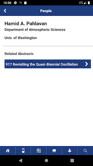 AMS Annual Meetings Screenshot 3