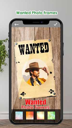 Wanted Photo Editor and Frames Screenshot 3