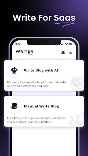Writertool - Blogging Platform Screenshot 1
