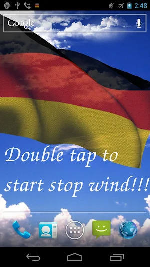 Germany Flag Live Wallpaper Screenshot 1