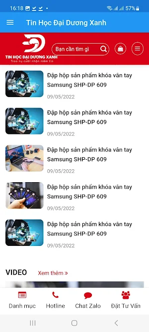 Tin Học Đại Dương Xanh Screenshot 3